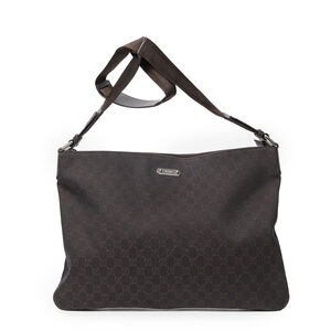 Gucci Large Denim Flat Messenger